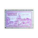 Washington Capital Stamp Sticker