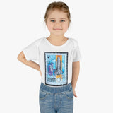 Space Rocket Stamp Baby Onesie