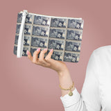 Texas Stamp Clutch Bag