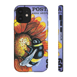 Bee on Flower Tough Phone Case