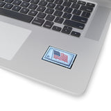 American Flag Stamp Sticker