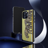 Elephant Herd Tough Phone Case