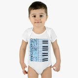 Piano Player Baby Onesie