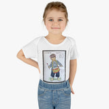 Little Drummer Kid Stamp Baby Onesie