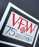 Veterans VFW 1974 Framed #1525