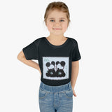 Panda Bear Asia Stamp Baby Onesie