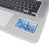 Blue Mountains Australia Stamp Sticker