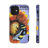 Bee on Flower Tough Phone Case