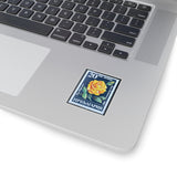 Yellow Rose Stamp Sticker