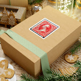 Red Two Cents Stamp Sticker