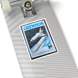 Space Shuttle Stamp Sticker