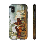 Wild Horses Stamp - Tough Phone Case