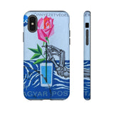 Skeleton Rose Tough Phone Case