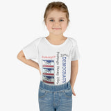 Democracy, Mount Rushmore 1974 Postage Stamp - Infant Baby Rib Bodysuit 0M - 24Mo