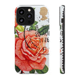 Roses 1976 Stamp - Tough Phone Case