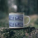 Supreme Court Stamp Enamel Mug