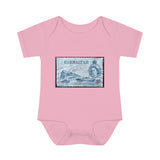 Gibraltar Stamp Baby Onesie