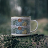 Banking & Money Stamp Enamel Mug