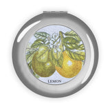 Lemon Citrus Compact Travel Mirror