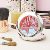 Columbian Castle Compact Travel Mirror