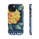 Yellow Rose Flower Tough Phone Case