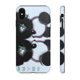 Panda Bear Asia Stamp - Tough Phone Case