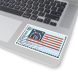 Bennington Flag Stamp Sticker