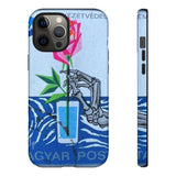 Skeleton Rose Tough Phone Case