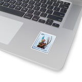 African Instrument Stamp Sticker