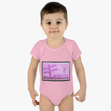 Telegraph Stamp Baby Onesie