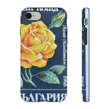 Yellow Rose Flower Tough Phone Case