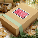 Alexander Hamilton Red Stamp Sticker