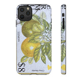 Lemon Citrus Stamp - Tough Phone Case