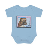 Boxer Dog Baby Onesie