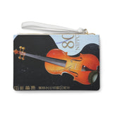 Violin Clutch Bag