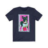 French Bull Dog Stamp T-shirt