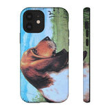 Basset Hound Dog Tough Phone Case