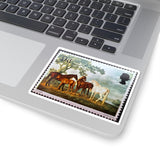 Wild Horses Stamp Sticker