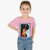 Violin Stamp Baby Onesie