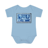 George & Ben Stamp Baby Onesie
