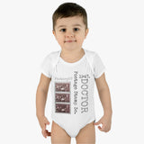 Doctor 1947 Postage Stamp - Infant Baby Rib Bodysuit 0M - 24Mo
