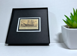 Charles Morgan Ship 1971 Framed #1441