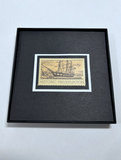 Charles Morgan Ship 1971 Framed #1441