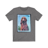 Blood Hound Dog Stamp T-shirt