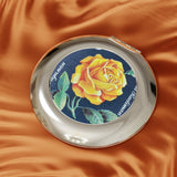 Yellow Rose Compact Travel Mirror