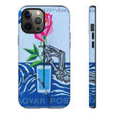 Skeleton Rose Tough Phone Case