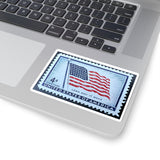 American Flag Stamp Sticker