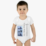 Seamstress 1977 Postage Stamp - Infant Baby Rib Bodysuit 0M - 24Mo