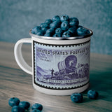 Utah State Stamp Enamel Mug