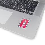 Amelia Earhart Stamp Sticker